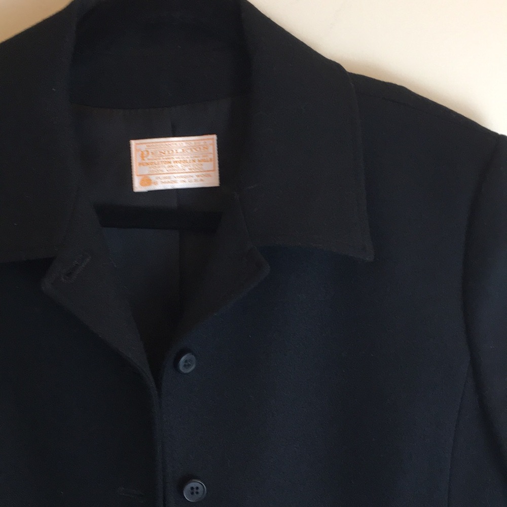 Pendleton Cropped Wool Blazer - image 4